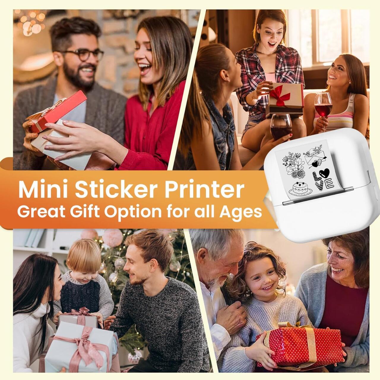 M2 Mini Impresora Térmica Portátil Bluetooth & WiFi