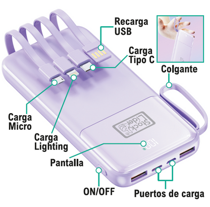 Powerbank Carga Rápida