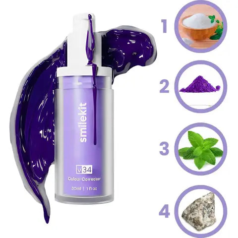 Blanqueador Dental Morado