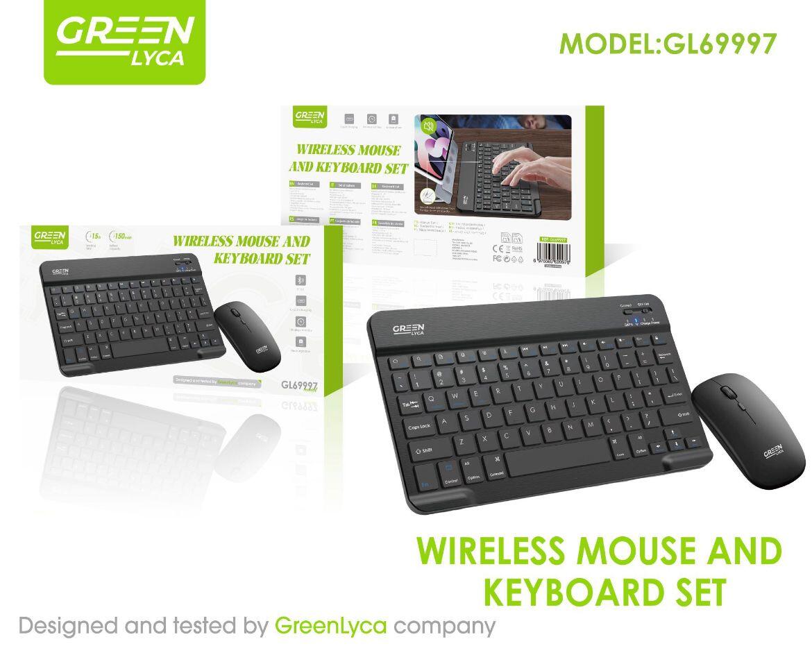 Conjunto de Teclado y Ratón Bluetooth Inalámbrico