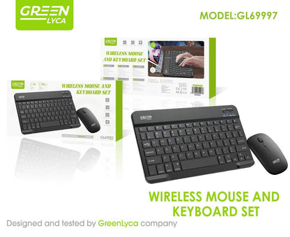 Conjunto de Teclado y Ratón Bluetooth Inalámbrico