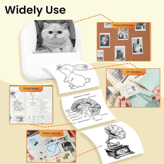 M2 Mini Impresora Térmica Portátil Bluetooth & WiFi