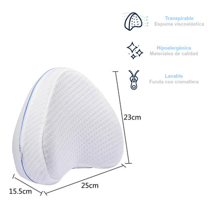 PACK 2 ALMOHADAS PARA PIERNAS CADERA LEG PILLOW PARA RODILLAS