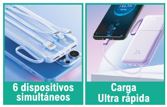 Powerbank Carga Rápida