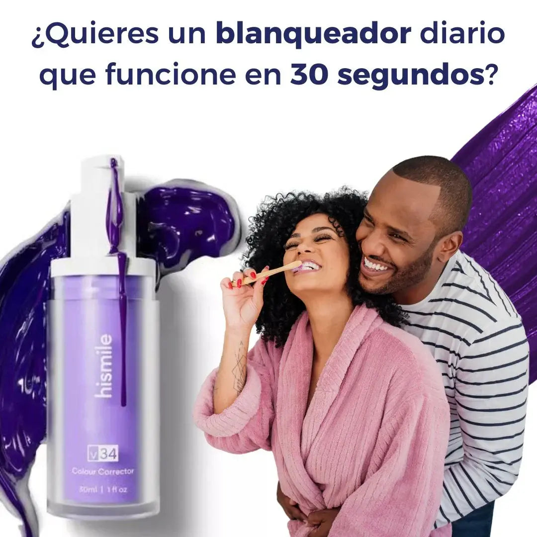 Blanqueador Dental Morado